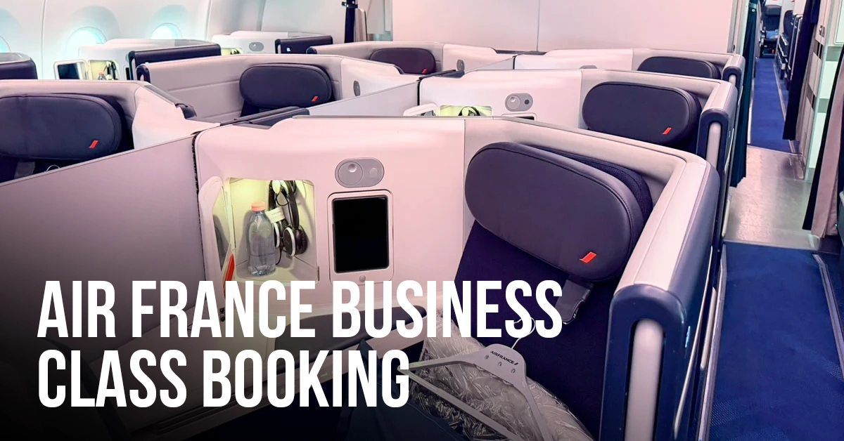 air france business class booking